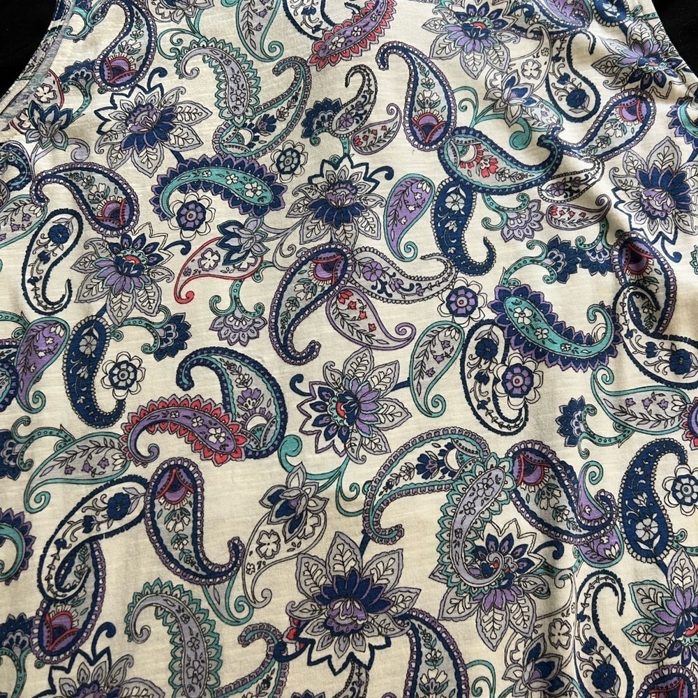 #162 Vintage America Sleeveless Blouse - Picture 9 of 9